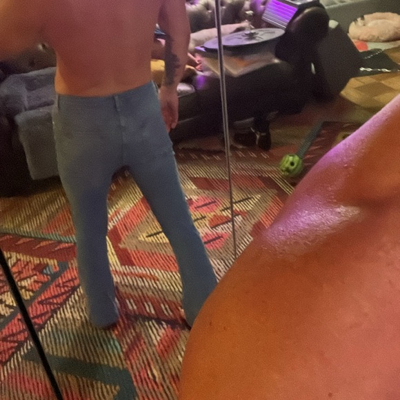 Asos men’s boot cut fitted denim 34X 32 brand new - Picture 3 of 7